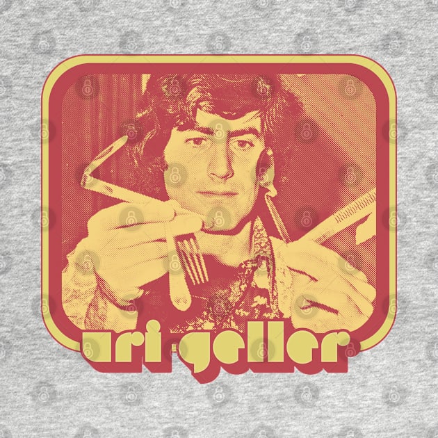 Uri Geller // Retro Spoon Bending Design by DankFutura